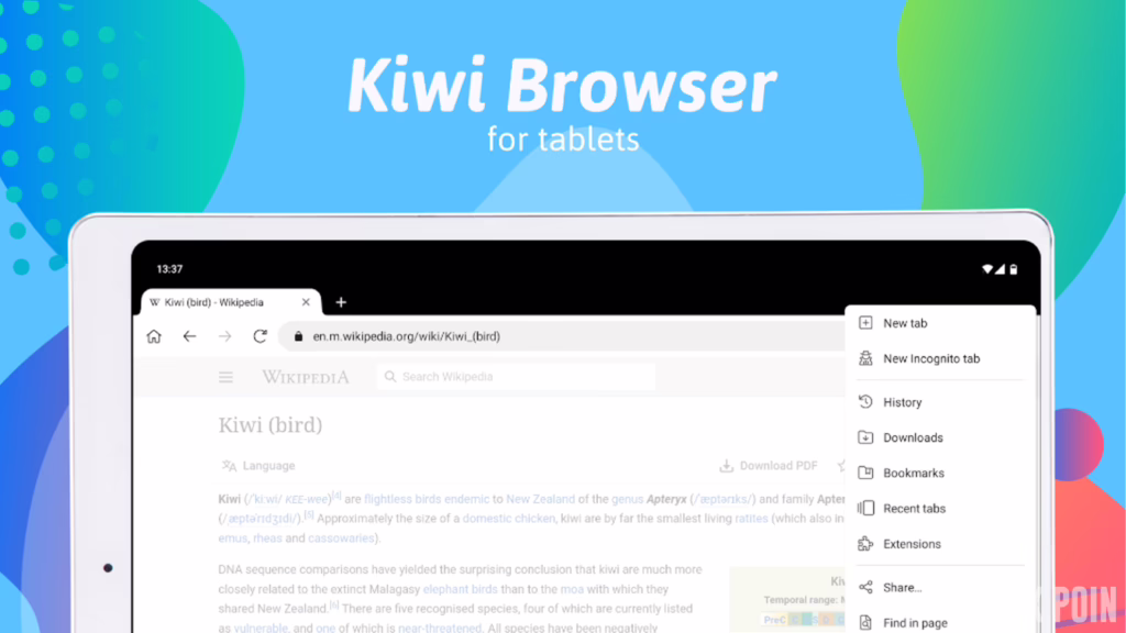 Download Kiwi Browser